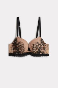 Monica Flower Ballet Push-Up Bra