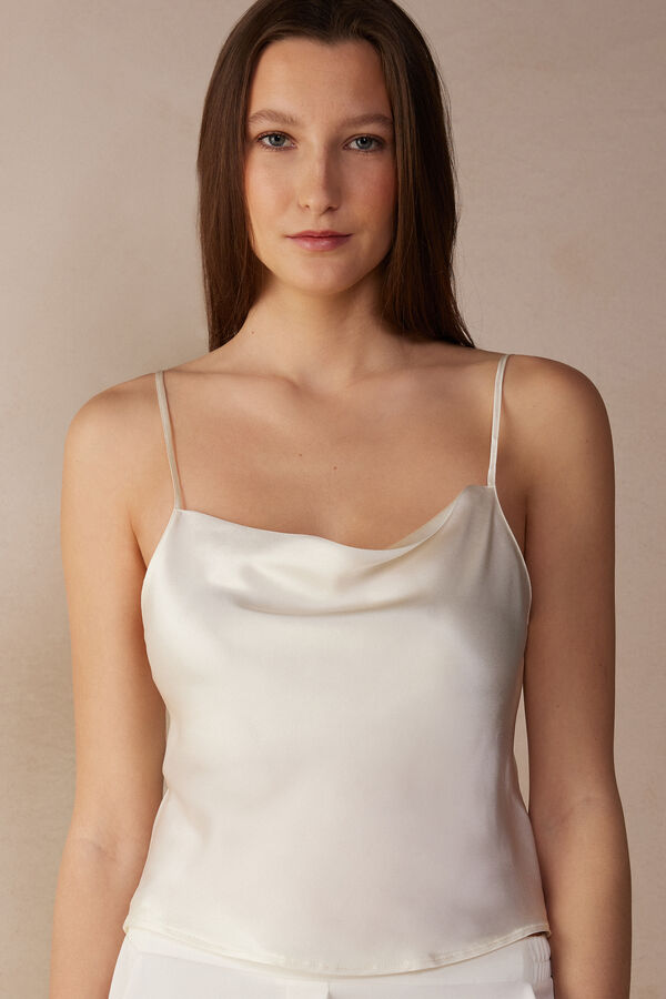 Short Silk Camisole