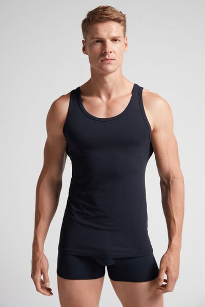 Canotta in Cotone Superior Elasticizzato