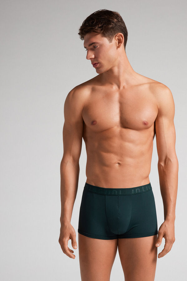 Cueca boxer em microfibra