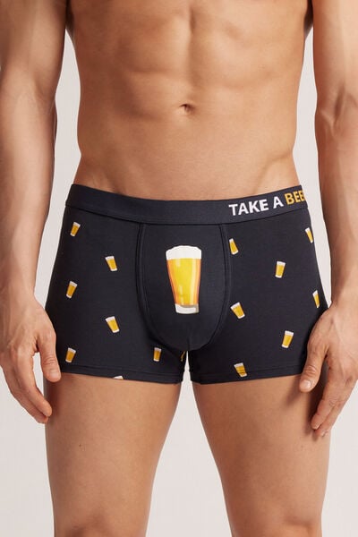 Beer Print Superior Cotton Boxers