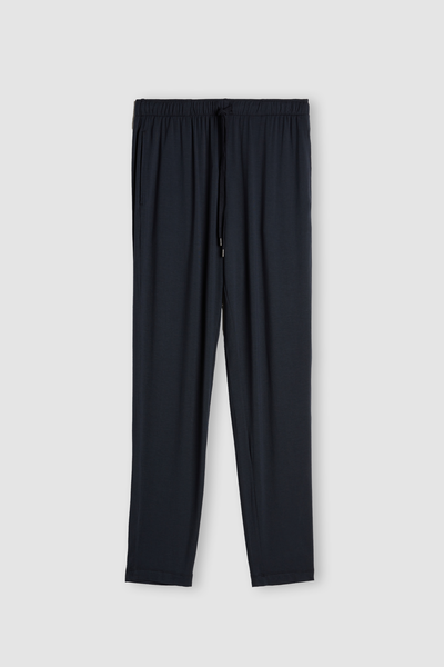 Long Silk and Modal Trousers