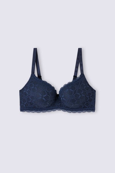 Adele Triangle Bra in Lace