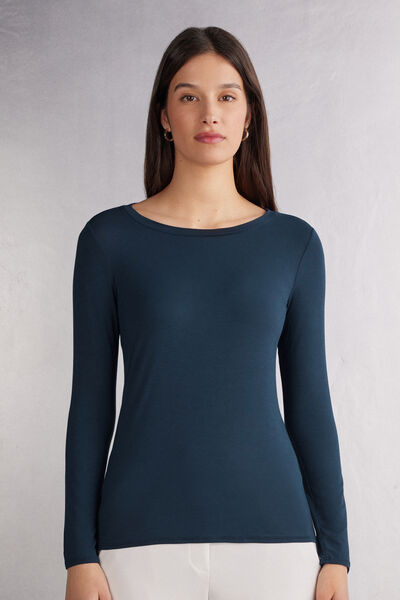 Maglia Manica Lunga in Fresh Bamboo