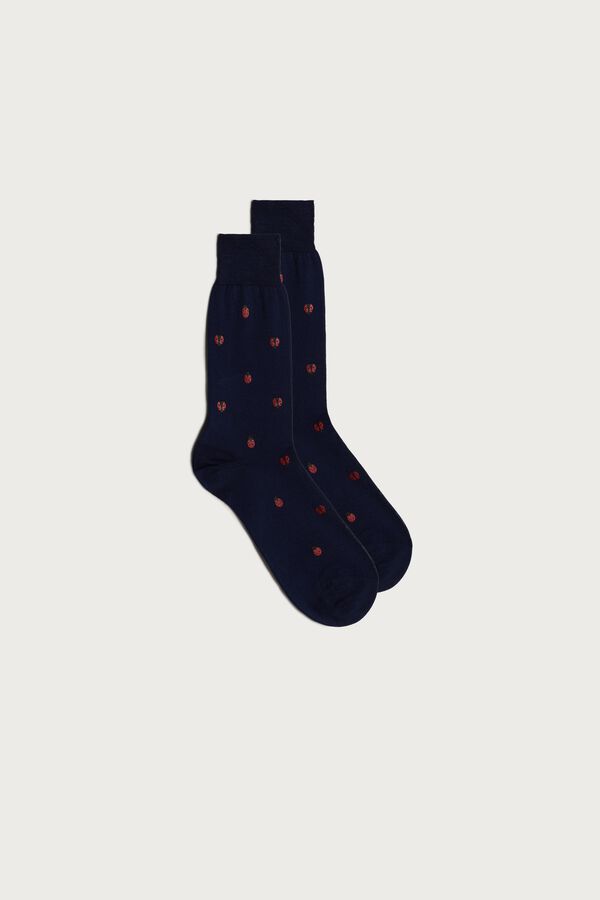 Multi-Pattern Short Cotton Socks