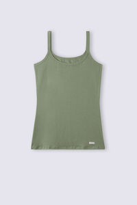 Natural Cotton Strappy Top