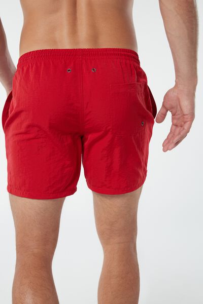 Plain Mid-Length Swim Shorts