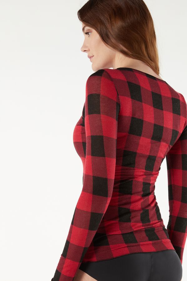 Long-Sleeved Modal Ultralight Cashmere Shirt