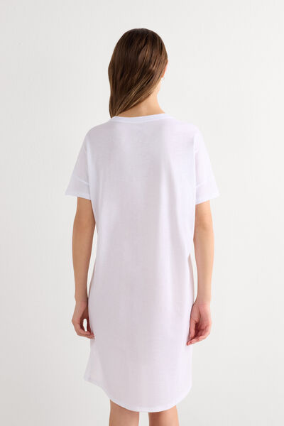 Camicia da Notte in Cotone Ultrafresh