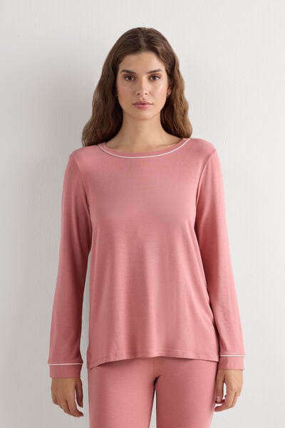 Maglia Manica Lunga in Modal