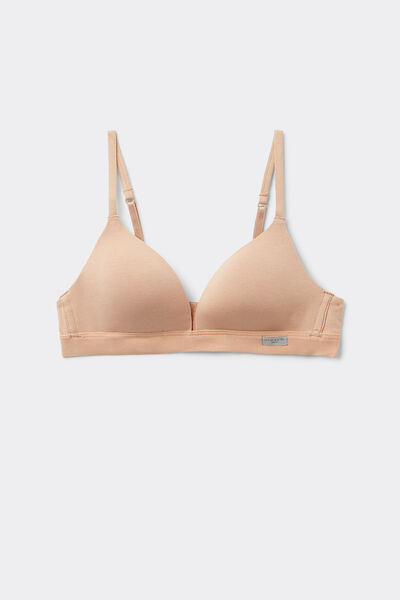 Tiziana Natural Cotton Triangle Bra