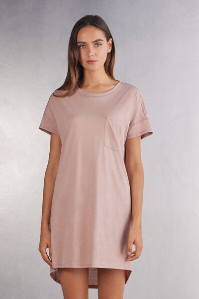 Camicia da Notte in Cotone Ultrafresh