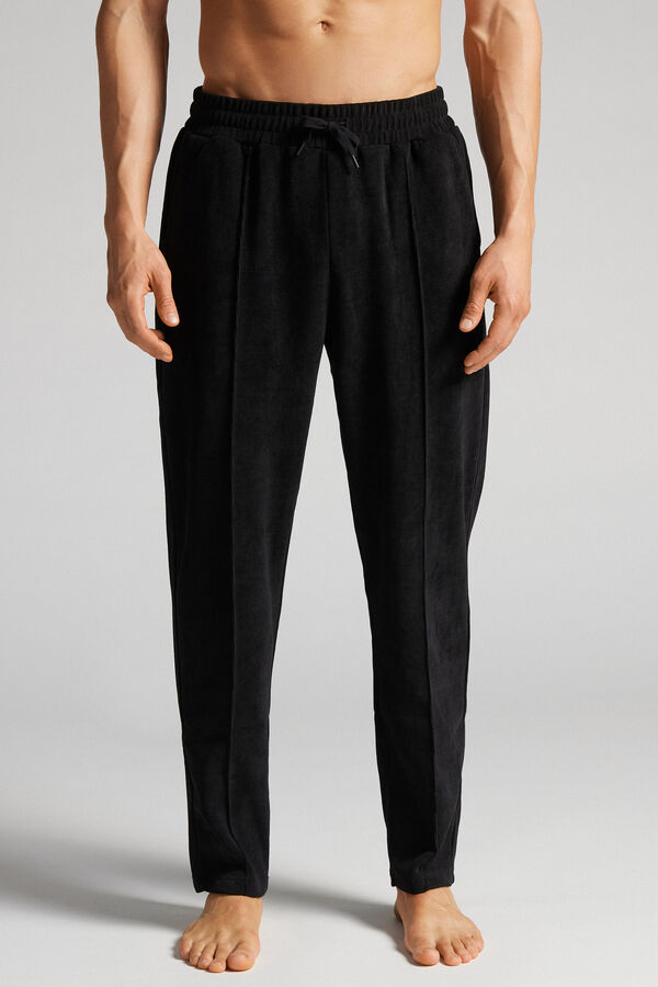 Chenille Pants - Black