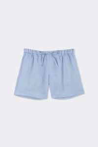 The Pure Linen Plain-Weave Linen Shorts