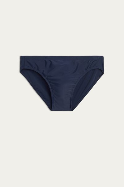 Einfarbige Badehose