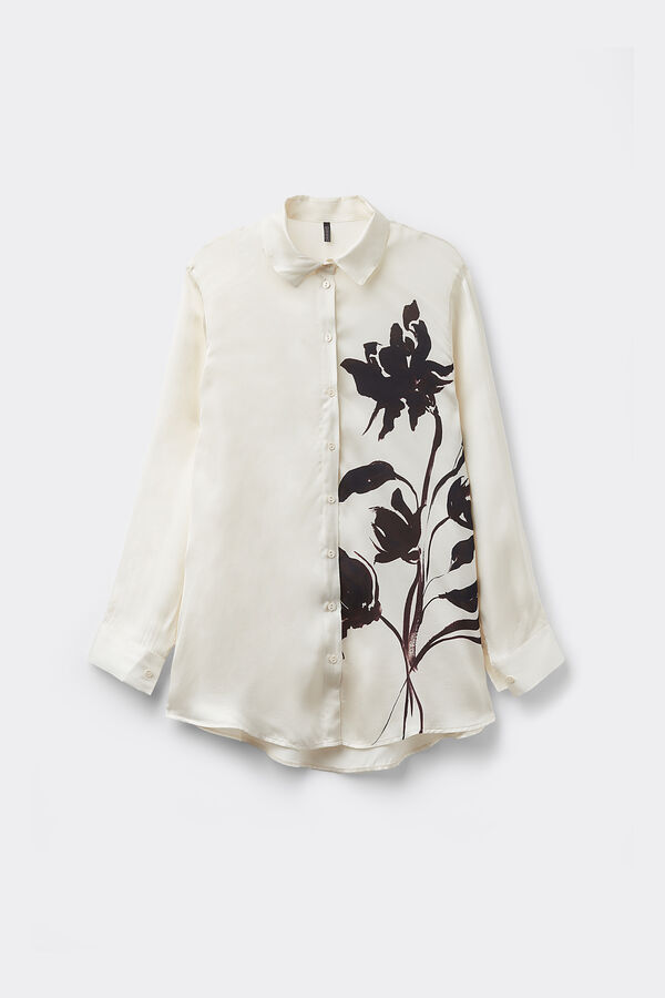 Koszula z Satyny Wiskozowej Sleepless Nights