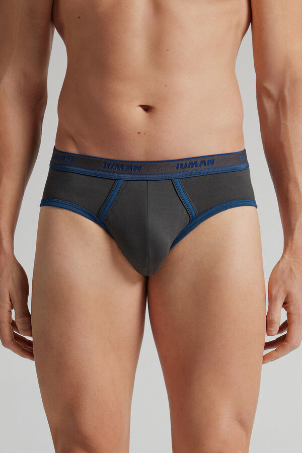 Men&rsquo;s Superior Cotton Briefs with Logo