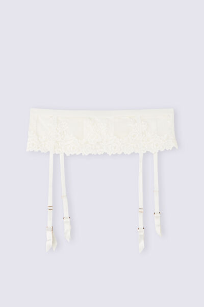 Pretty Flowers Garter Belt