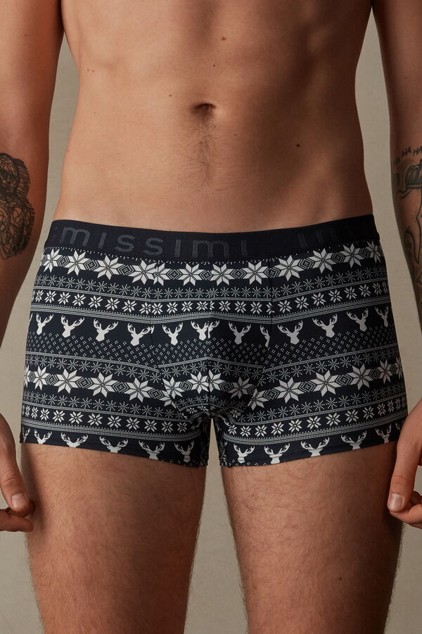 Printed Microfibre Boxers