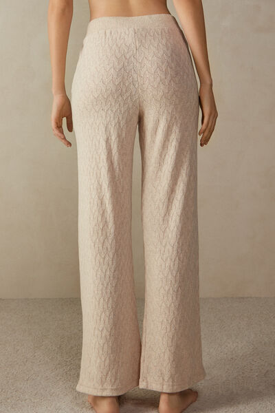 Winter Braid Full-Length Jacquard Trousers