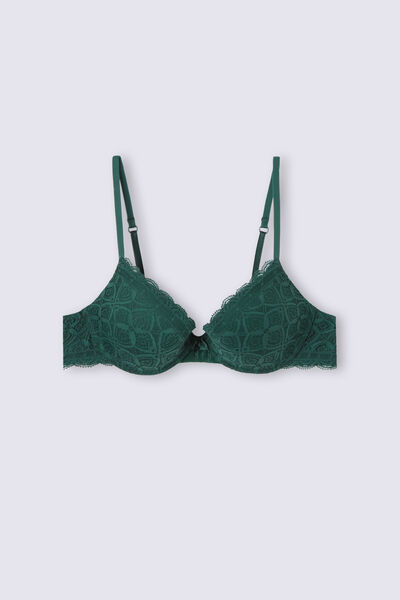 Soutien-gorge push-up effet naturel en dentelle BELLISSIMA