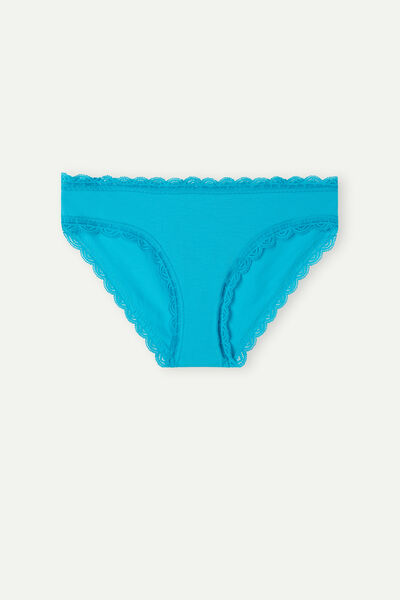 Cotton and Lace Briefs