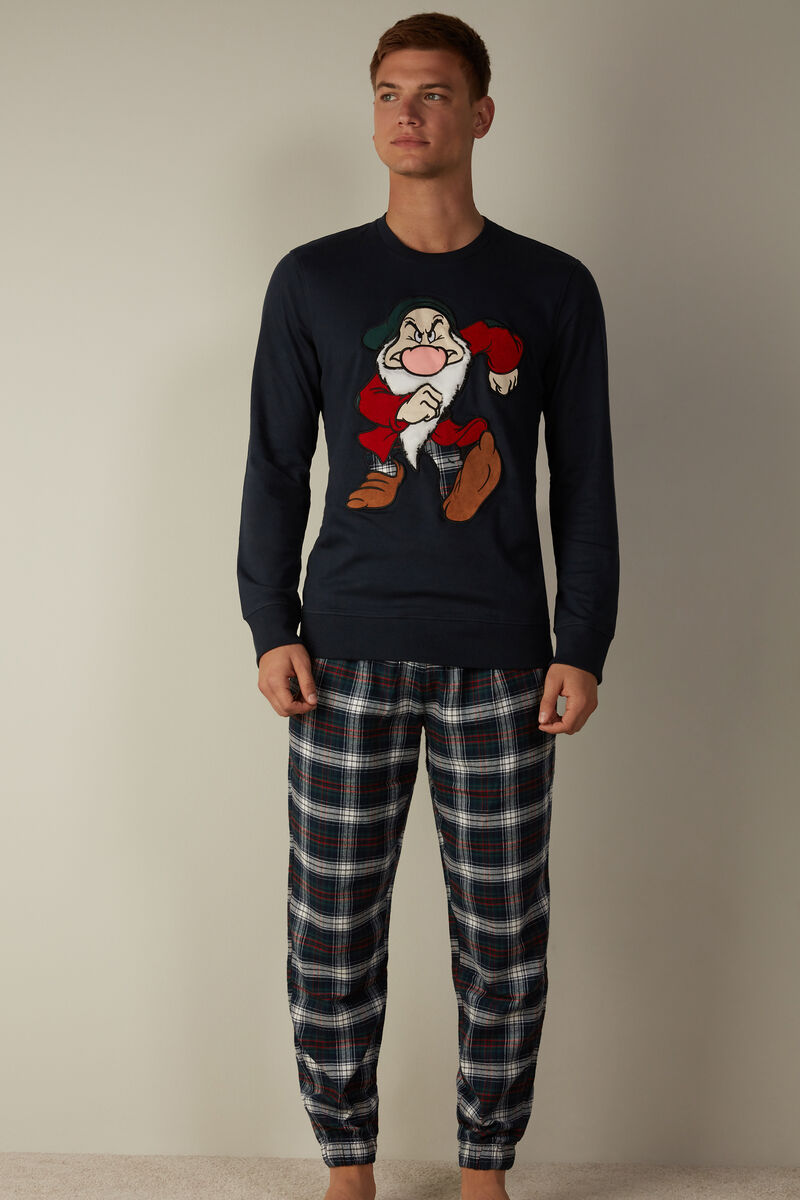 Grumpy-Print Full-Length Pyjamas | Intimissimi