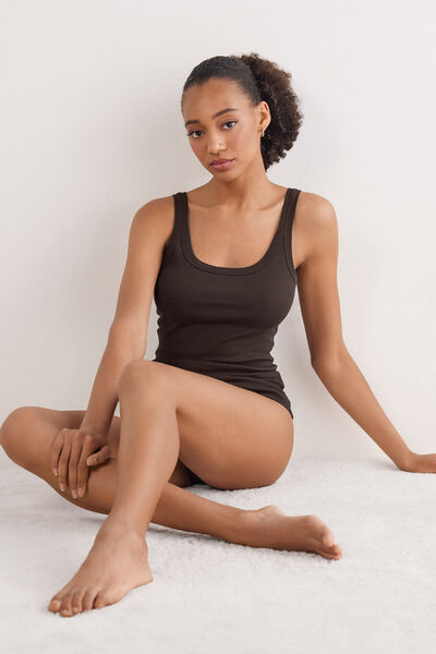 Superior Cotton Racer Back Vest Top