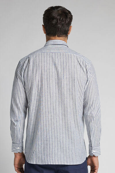 Camicia in Lino e Cotone