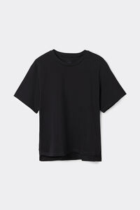Boxy fit Short-Sleeved Cotton Top