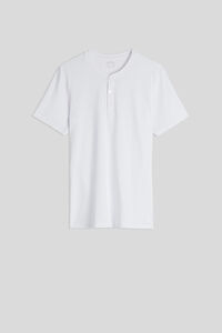 Superior Cotton Henley T-Shirt