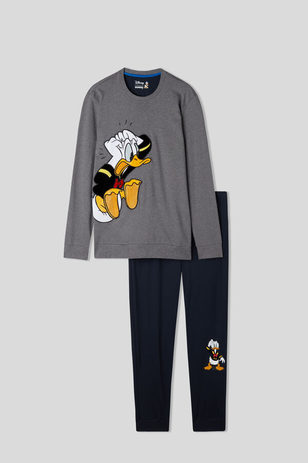Pijama mujer Disney algodón afelpado - PIJAMAS LARGOS - Tiendas lenceria