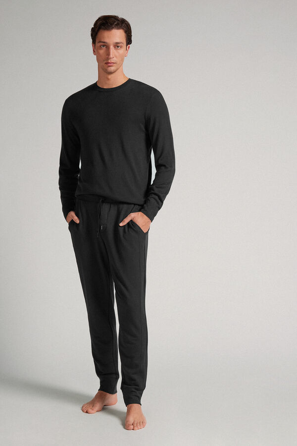 Lange Hose aus Mikromodal