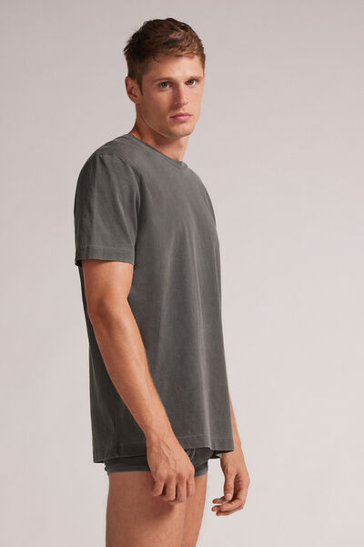 Playera de algodón Washed Collection