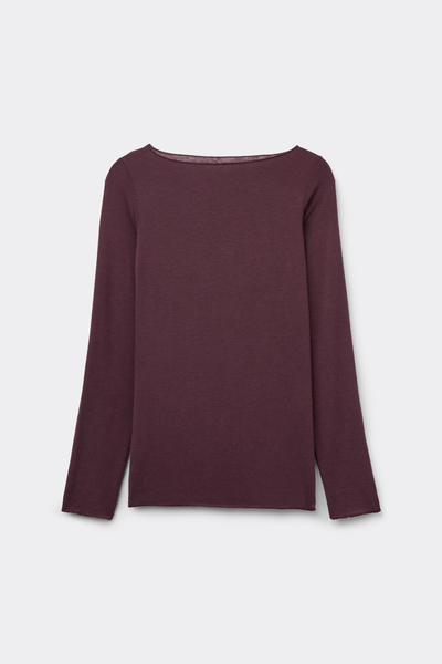 Boat Neck Modal Cashmere Ultralight Jumper