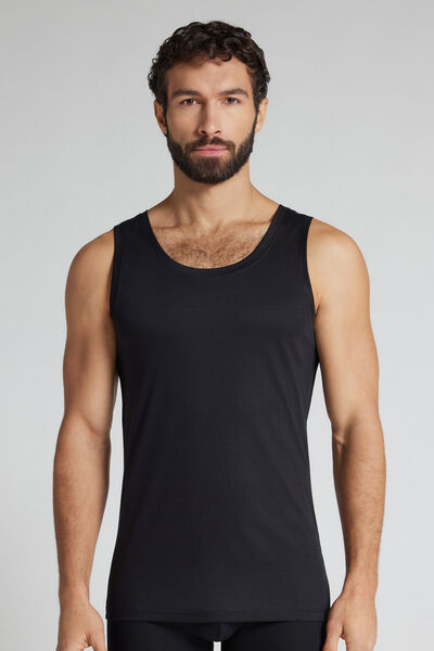 Camisola de Al&ccedil;as em Algod&atilde;o Mercerizado Premium Superlight