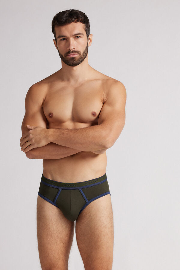 Superior Cotton Briefs with Logo