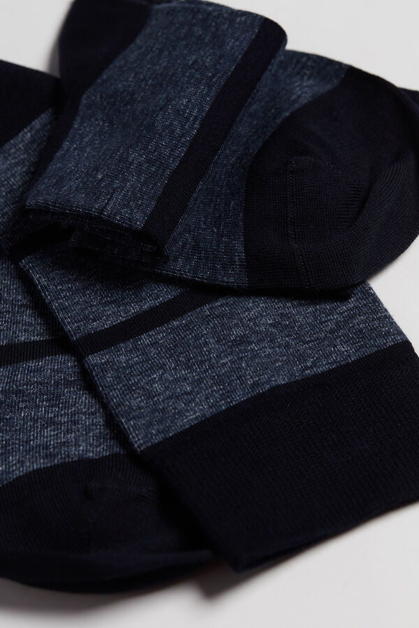 Multi-Pattern Short Supima Cotton Socks