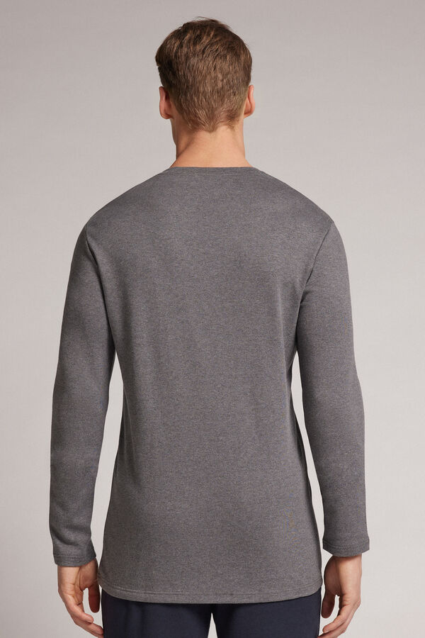 Warm Cotton Long-Sleeved Top