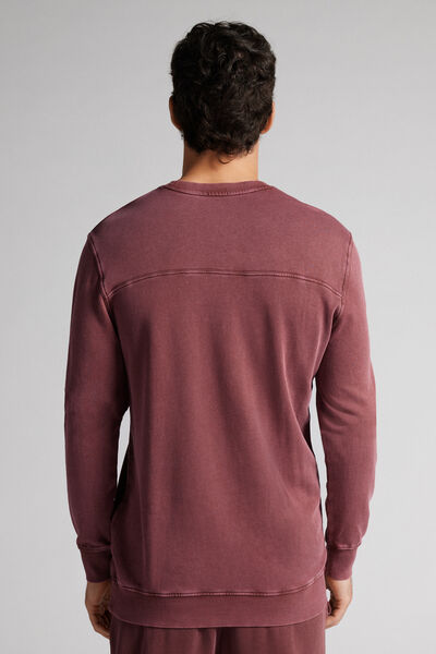 Washed Collection Crew-Neck Sweatshirt