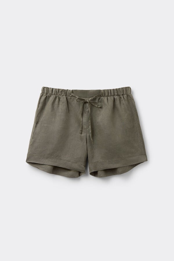 Λινό Σορτς The Pure Linen