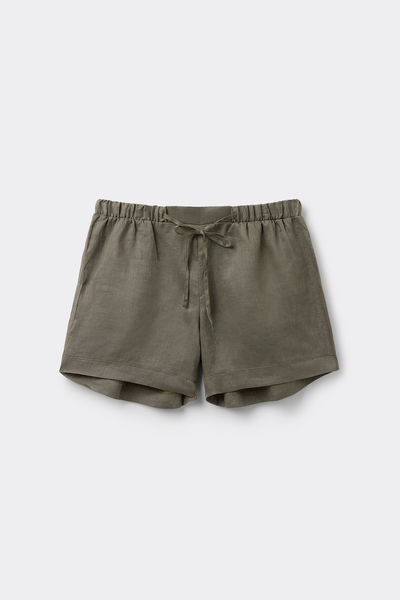 Linen Canvas Shorts