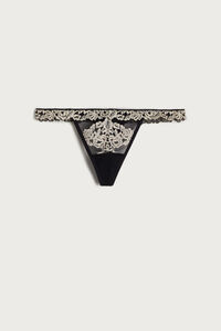 Pretty Flowers String Thong