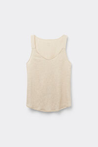 Tanktop van Linnen The Pure Linen
