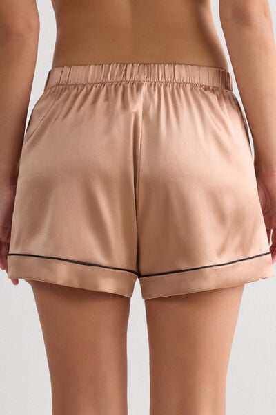 Pantaloncino Seta con Profilo