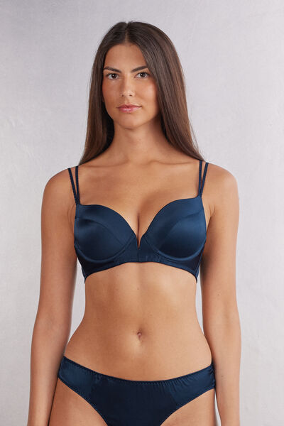 Soutien-gorge super push-up en soie MIA