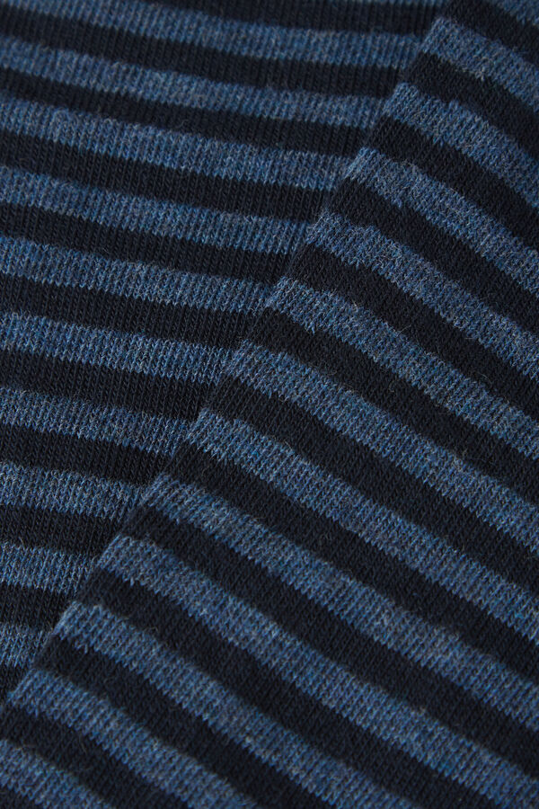 Short Patterned Cotton Socks