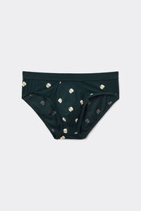 Slip in Cotone Stampa Birre