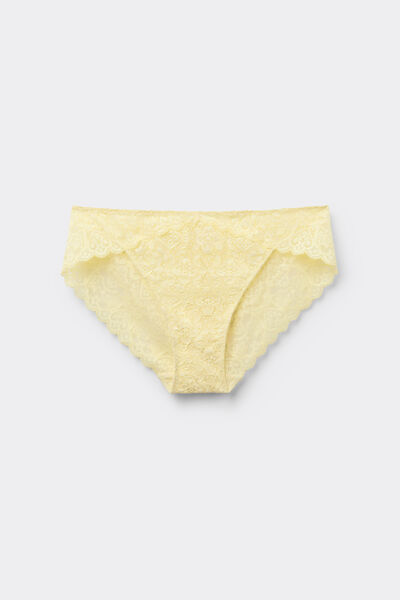 Panties de Encaje de Tiro Bajo