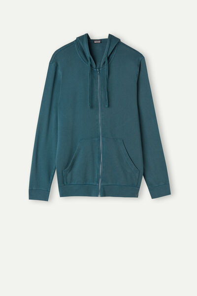 Washed Collection Zip-Up Sweatshirt